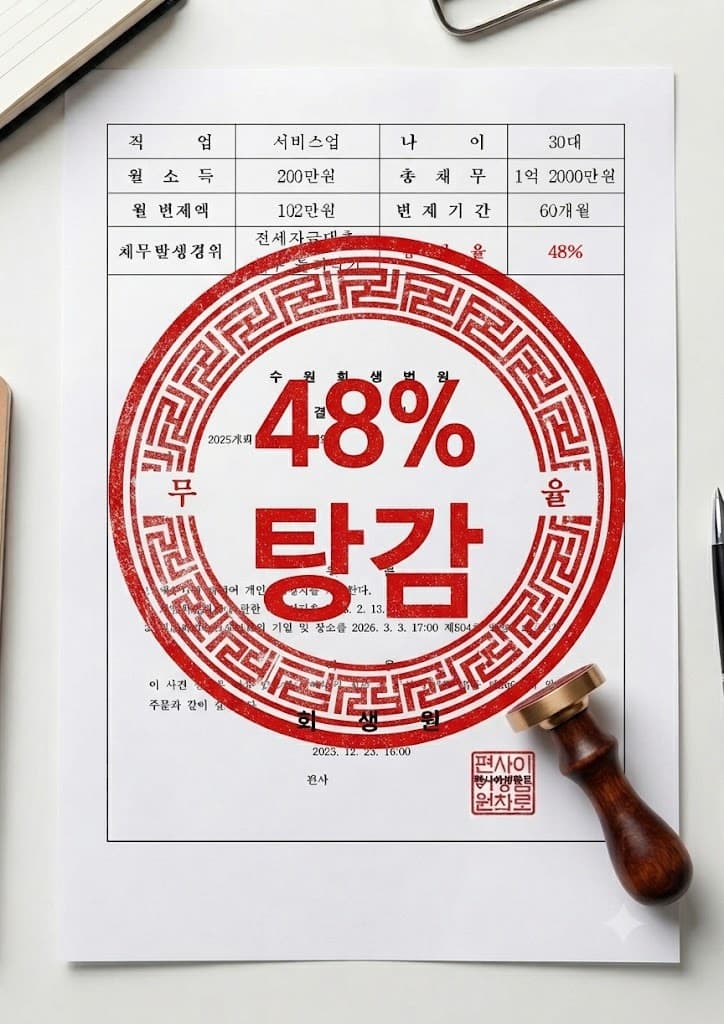 개인회생 인가 결정 사례 12